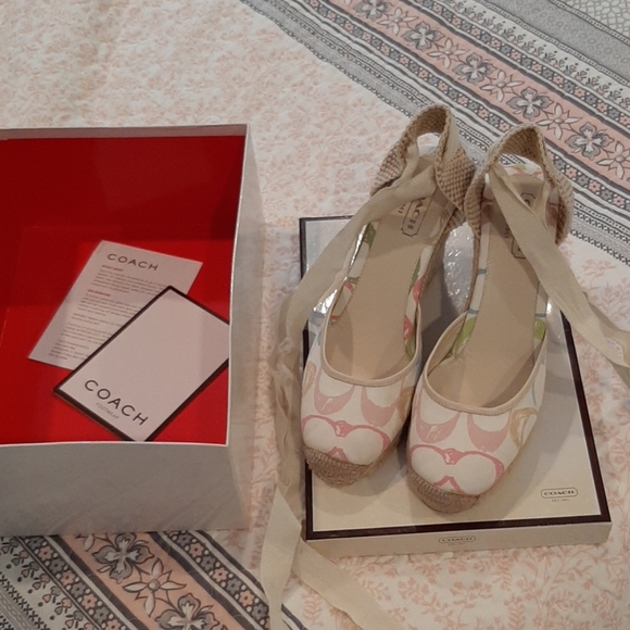 Coach Shoes - Vintage Coach Espadrilles